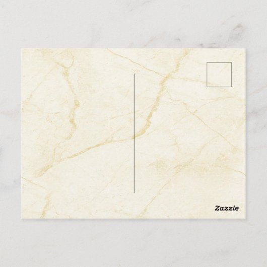 Gold Mountains Backdrop Green en Blue Trees RSVP Briefkaart (Achterkant)