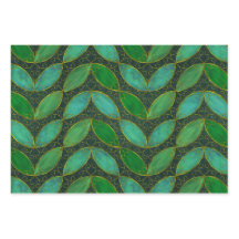 "Gold 'n Leaf" Inpakpapier Plat Vellen Set van 3