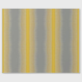 Gold 'n Silver Assembly Wide Stripe Wrapping Paper Cadeaupapier (Vlak)
