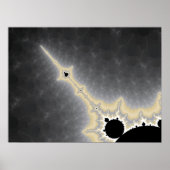 Gold-naald in het kwikPoster Poster (Voorkant)