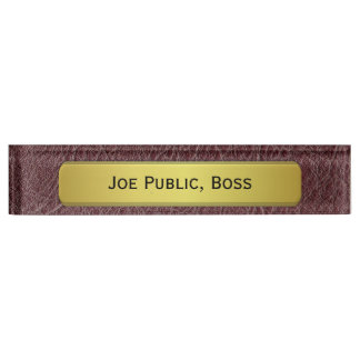 Gold Name Bord-effect van de Executive Naambordje