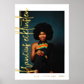 Gold Names Photo afstuderen Folie Afdrukken (Voorkant)