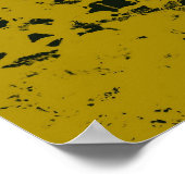 Gold-Natuur Poster (Hoek)