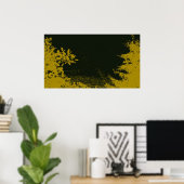 Gold-Natuur Poster (Thuiskantoor)