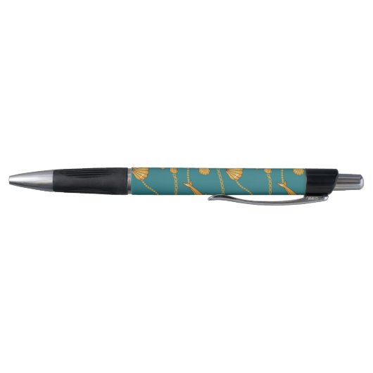 Gold Nautical Pattern Pen (Bodem)