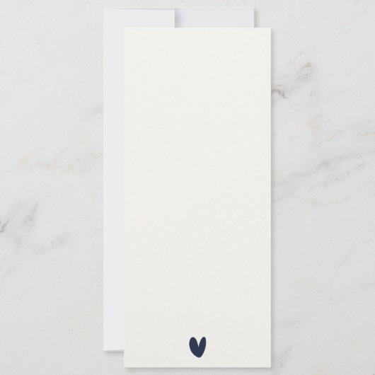 GOLD NAVY UNDERWATER ZEE FISH FIRST HOLY COMMUNION KAART (Achterkant)