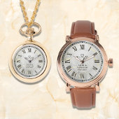 Gold Necklace Watch Pendant | Keepsake Gift Horloge