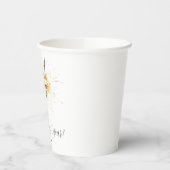 Gold New Year's Eve Day Celebration Sparklers Papieren Bekers (Links)