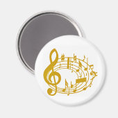 Gold Notes_ Magneet (Voorkant / Achterkant)