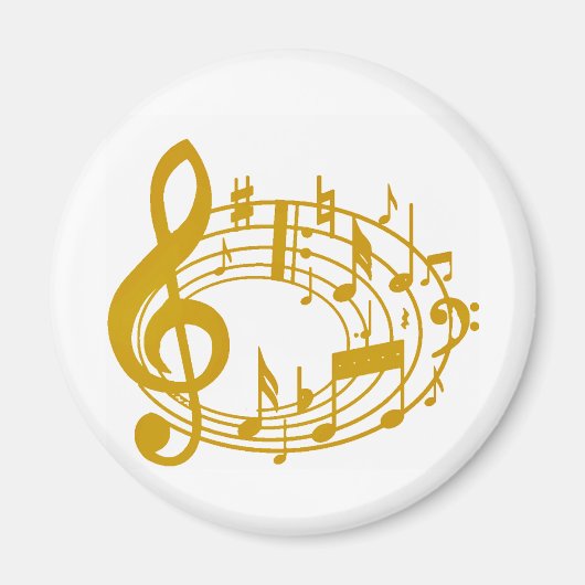 Gold Notes_ Magneet (Voorkant)