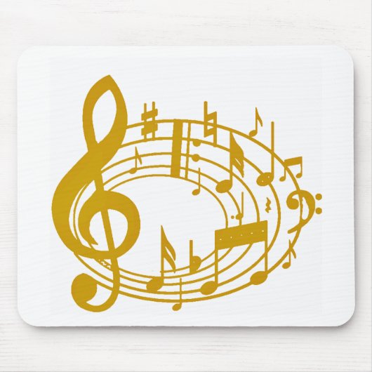 Gold Notes_ Muismat (Voorkant)