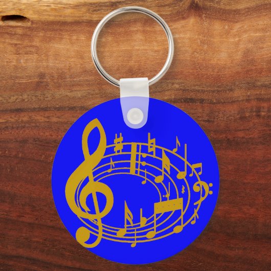 Gold Notes_ Sleutelhanger (Voorkant)