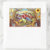 Gold Nuggets Antiek Sigar Label (Tas)