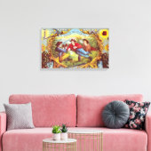 Gold Nuggets Antiek Sigar Label Canvas Afdruk (Insitu (Woonkamer))