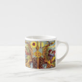 Gold Nuggets Antiek Sigar Label Espresso Kop (Rechts)