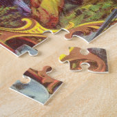 Gold Nuggets Antiek Sigar Label Legpuzzel (Zijkant)