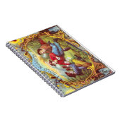 Gold Nuggets Antiek Sigar Label Notitieboek (Rechterzijde)