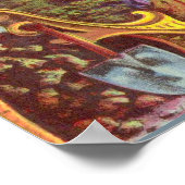 Gold Nuggets Antiek Sigar Label Poster (Hoek)