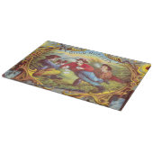 Gold Nuggets Antiek Sigar Label Snijplank (Hoek)