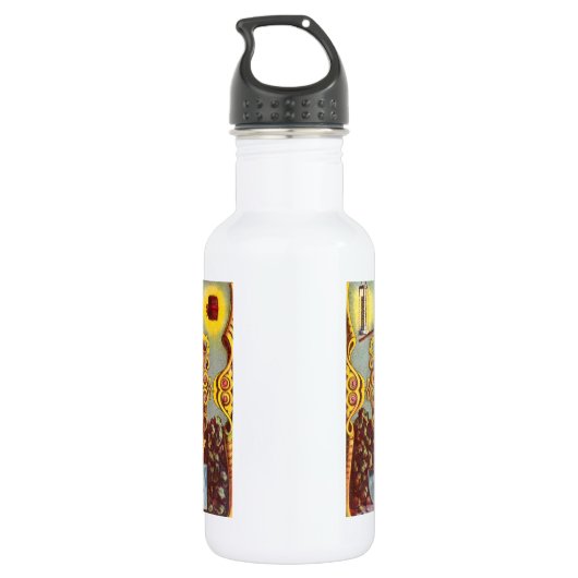 Gold Nuggets Antiek Sigar Label Waterfles (Achterkant)