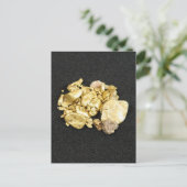 Gold Nuggets Briefkaart (Staand voorkant)