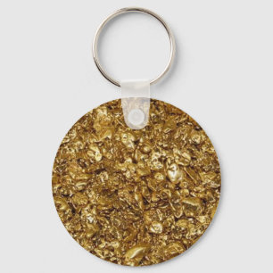 Gold Nuggets Sleutelhanger