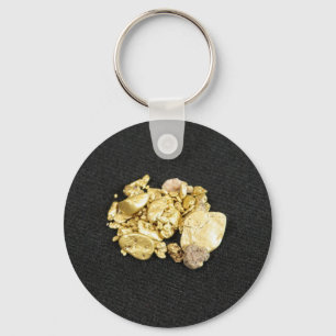 Gold Nuggets Sleutelhanger
