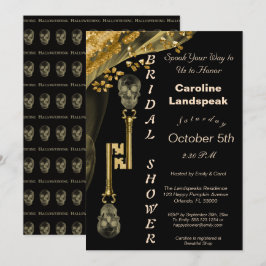 Gold Nuggets & Veil, Skeleton Keys Hallowedding in Kaart