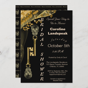 Gold Nuggets & Veil, Skeleton Keys Hallowedding in Kaart