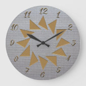 Gold-nummerklok Grote Klok (Voorkant)