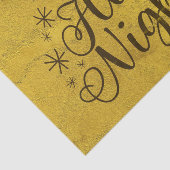 Gold O Heilige Kerstnacht Tissuepapier (Detail)