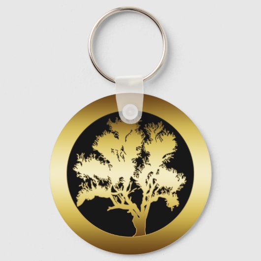 GOLD OAK TREE SLEUTELHANGER (Voorkant)