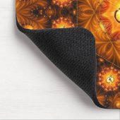Gold Om Sacred G Mandala Muismat (Hoek)