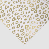 Gold Ombre Leopard Print Tissuepapier (Detail)