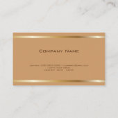 Gold Ombre Professional Visitekaartje (Achterkant)