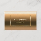 Gold Ombre Professional Visitekaartje (Voorkant)