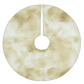 Gold Ombre Waterverf Christmas Kerstboom Rok (Voorkant)