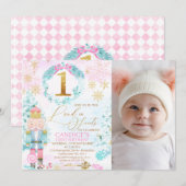 Gold One Land of Sweets Nutkraker Foto van Birthda Kaart (Voorkant / Achterkant)