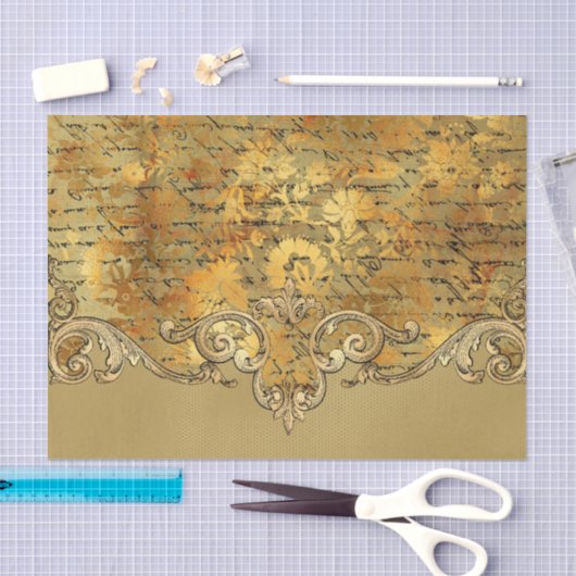 Gold ontkoppeling tissuepapier (Craft)