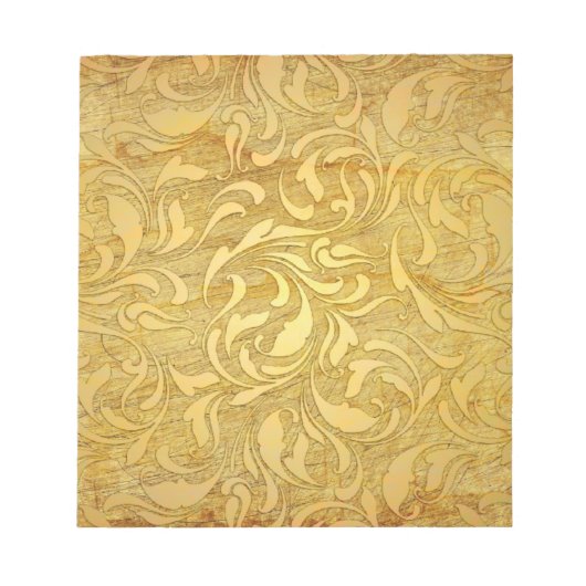 Gold-ontwerp voor papier Notitieblok (Voorkant)