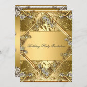 Gold op Gold 2 Uitnodiging van partijen (Voorkant / Achterkant)