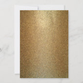 Gold op zwart, Art-Deco Brunch aankondigingen (Achterkant)