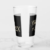 Gold op zwarte klasse van 2022 glas (Rechts)