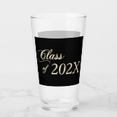 Gold op zwarte klasse van 2022 glas (Voorkant)