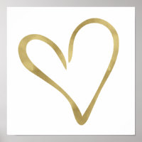 Gold Open Heart I