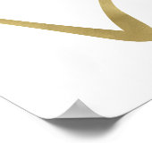 Gold Open Heart II Poster (Hoek)