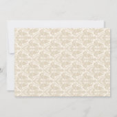 Gold-opwarmende huispartij kaart (Achterkant)