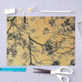 Gold Oriental Blossom Tissuepapier (Craft)