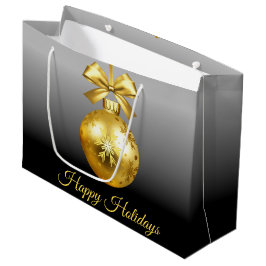 Gold Ornament Gift Bag Groot Cadeauzakje
