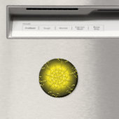 Gold Ornament Magnet (Insitu (Vaatwasser))